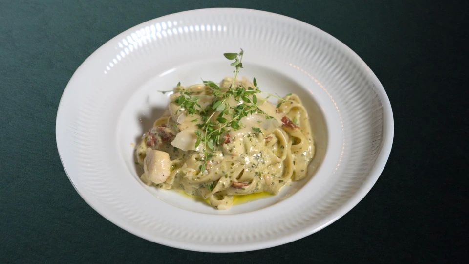 44. Tagliatelle Genovese