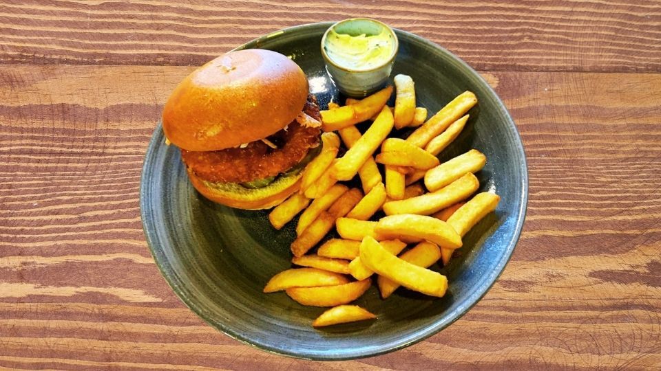 55. Crispy Chickenburger